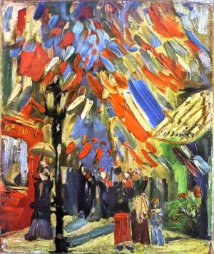 The Fourteenth Of July Celebration In Paris by Vincent Van Gogh
