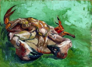 A Crab On Its Back by Vincent Van Gogh