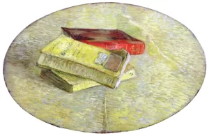 Three Books 1887 by Vincent Van Gogh