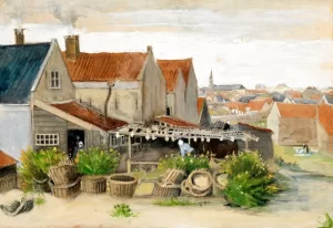 La Droguerie De Limandes, Scheveningen by Vincent Van Gogh
