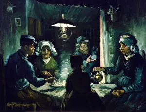 The Potato Eaters 1885 by Vincent Van Gogh