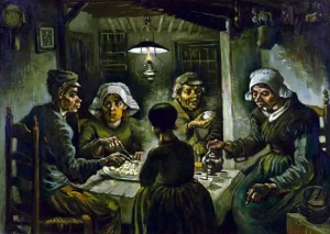 The Potato Eaters 1885 by Vincent Van Gogh