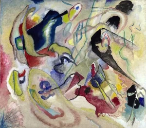 Sketch For Deluge II by Wassily Kandinsky