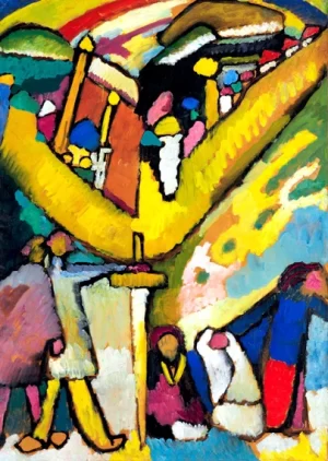 Studie Für Improvisation 8 by Wassily Kandinsky