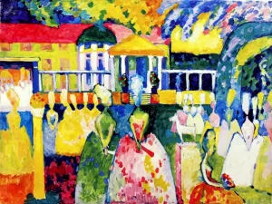 Crinolines by Wassily Kandinsky
