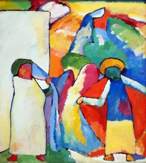 Improvisation 6 (African) by Wassily Kandinsky