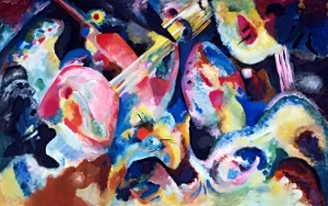 Improvisation Deluge by Wassily Kandinsky