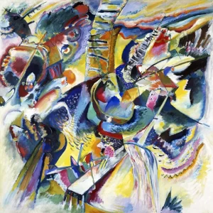 Improvisation Gorge by Wassily Kandinsky