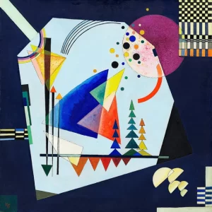 Three Sounds (Drei Klänge) by Wassily Kandinsky