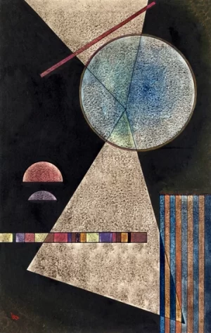 Treffpunkt (Meeting-Point) by Wassily Kandinsky