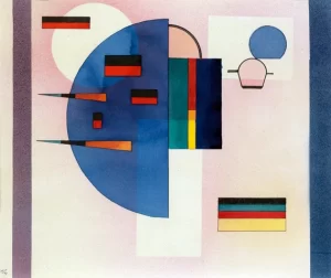 Beruhigt (Calmed) by Wassily Kandinsky