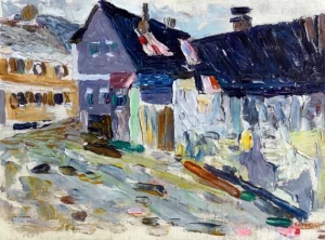 Kallmünz, Regentag by Wassily Kandinsky