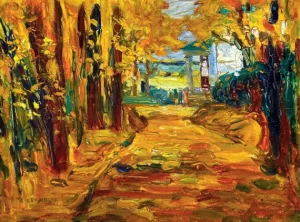 Park Von St. Cloud - Herbst I by Wassily Kandinsky