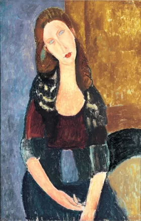 Jeanne Hébuterne Seated, 1918 by Amedeo Modigliani