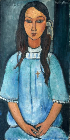 Alice 1918 by Amedeo Modigliani