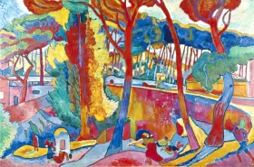 The Turning Road L'Estaque by André Derain