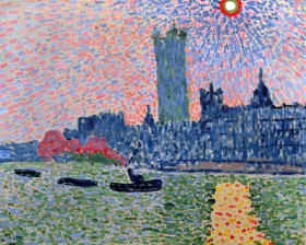 Londres, Westminster by André Derain