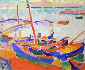 Fishing Boats, Collioure by André Derain