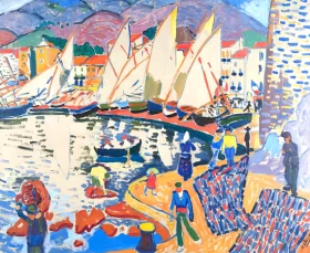 Drying the Sails by André Derain