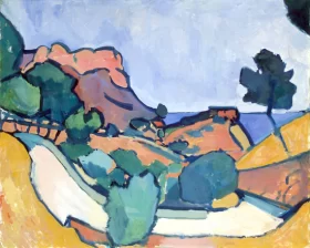 Road in the Mountains by André Derain