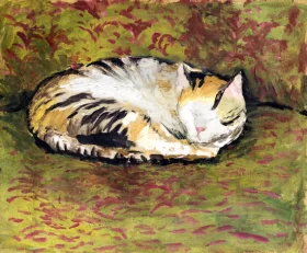 Cat by August Macke