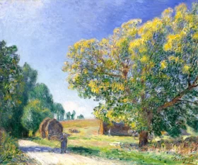 A Forest Clearing by Alfred Sisley