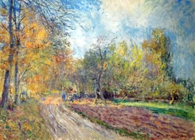 Edge of a Forest in Autumn, 1883 by Alfred Sisley