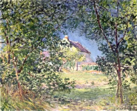 Edge of the Forest in Spring 1885 by Alfred Sisley