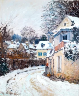 Route à Louveciennes by Alfred Sisley