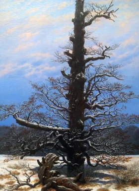 The Oaktree in the Snow 1829 by Caspar David Friedrich