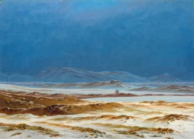 Northern Landscape, Spring 1825 by Caspar David Friedrich