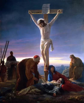 Christ On The Cross by Carl Heinrich Bloch