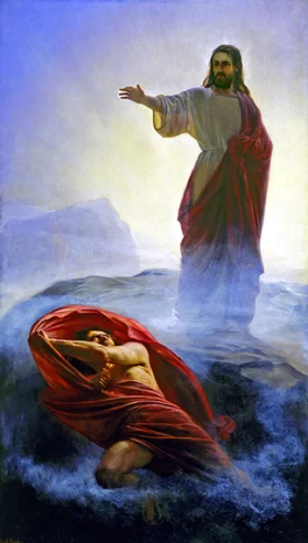 Jesus Tempted by Carl Heinrich Bloch