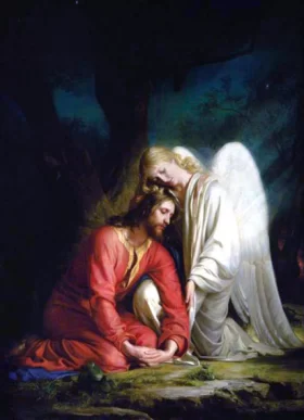 Christ In Gethsemane by Carl Heinrich Bloch
