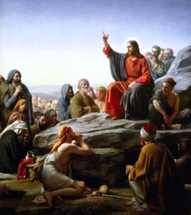 The Sermon On The Mount by Carl Heinrich Bloch