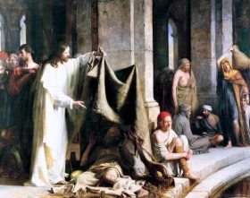 Christ Healing The Sick by Carl Heinrich Bloch
