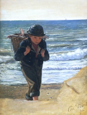 A Fisherboy by Carl Heinrich Bloch