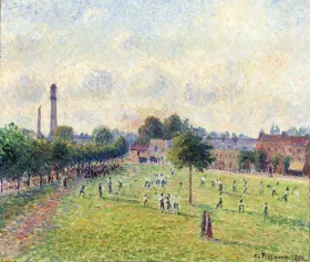 Kew Green 1892 by Camille Pissarro