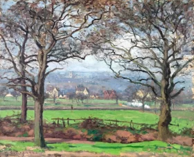 Near Sydenham Hill 1871 by Camille Pissarro