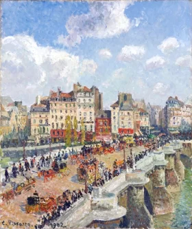 The Pont-Neuf 1902 by Camille Pissarro