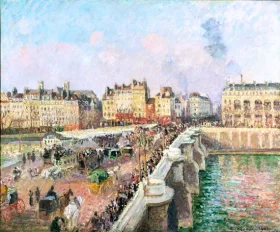 Le Pont-Neuf, après-midi, soleil, 1901 by Camille Pissarro