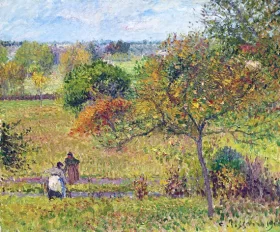 Automne à Eragny 1900 by Camille Pissarro