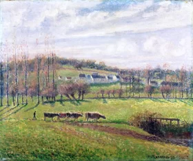 Summer Landscape, Eragny by Camille Pissarro