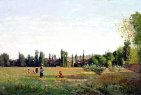 La Varenne Saint Hilaire 1863 by Camille Pissarro