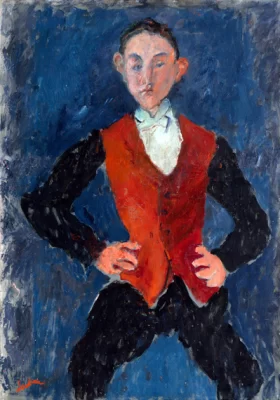 Portrait of a Boy 1928 by Chaïm Soutine