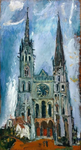 La cathédrale de Chartres, 1933 by Chaïm Soutine