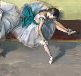 Danseuse Au Repos 1879 by Edgar Degas