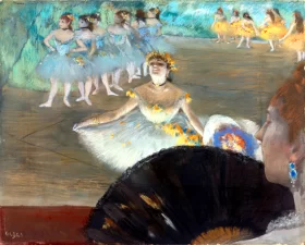 Dancer with a Bouquet by Edgar Degas