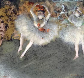 Pas Battu 1879 by Edgar Degas