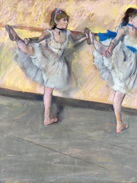 Danseuses à La Barre by Edgar Degas